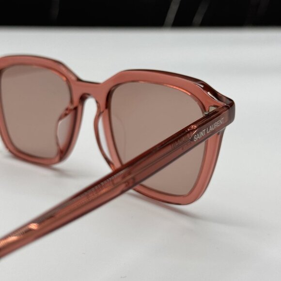 NEW SAINT LAURENT SL457 005 PINK WOMEN SUNGLASSES SAINT LAURENT SL 457 005 - Picture 8 of 11